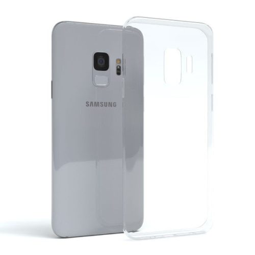 Átlátszó szilikon védőtok Samsung Galaxy S9 készülékhez