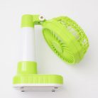 Kis, asztali ventilátor LED világítással / USB-ről tölthető