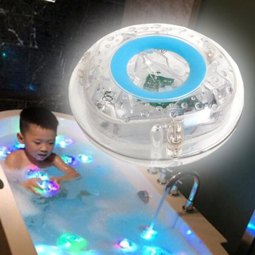 Színváltós fürdőjáték gyermekeknek / világító úszó kavics