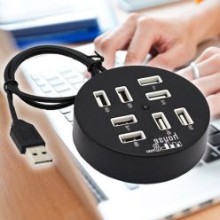 8xUSB port HUB / Kerek USB 2.0 elosztó
