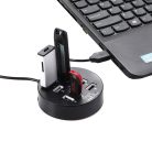 8xUSB port HUB / Kerek USB 2.0 elosztó