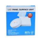 18W négyzetes, külső szerelésű LED panel – natur fehér