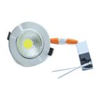 7W mini spot lámpa extra erős leddel, beépíthető - 100 mm