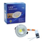 7W mini spot lámpa extra erős leddel, beépíthető - 100 mm