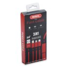 3 az 1-ben USB töltő- és adatkábel - Micro USB, Type-C és Lightning csatlakozó