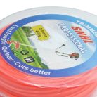 2 mm-es fűkasza damil - piros / 400 g