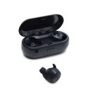 Vezeték nélküli fülhallgató - Bluetooth headset / fekete (TWS-5.0)
