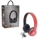 B460 Wireless fejhallgató, rádió és mp3 lejátszó / headset érintésvezérléssel, piros