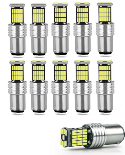 10db-os 21W 1156-4014-45SMD - fehér - 12-24V