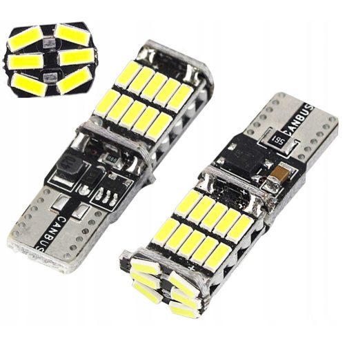 SMD-T10-4026-26SMD-2 2db-os T10 CANBUS 12-24V