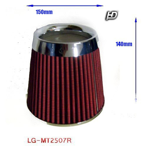  LG-MT2507R Direkt szűrő  Sport levegőszűrő piros 