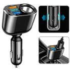 Prémium QC3 autós töltő 3 USB porttal + szivargyújtó