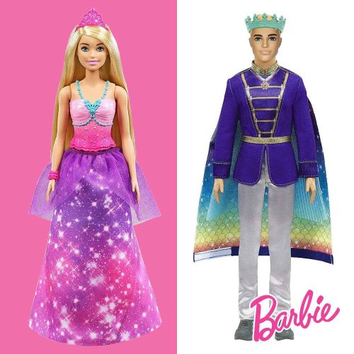 Barbie és Ken Dreamtopia / átváltozó sellő babák