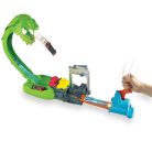 Hot Wheels mérgeskígyó extrém ugratós pályaszett, slime trutyival
