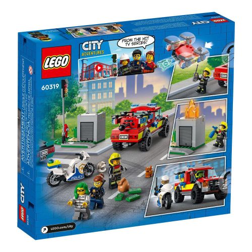 LEGO City Tűzoltás és rendőrségi hajsza 60319