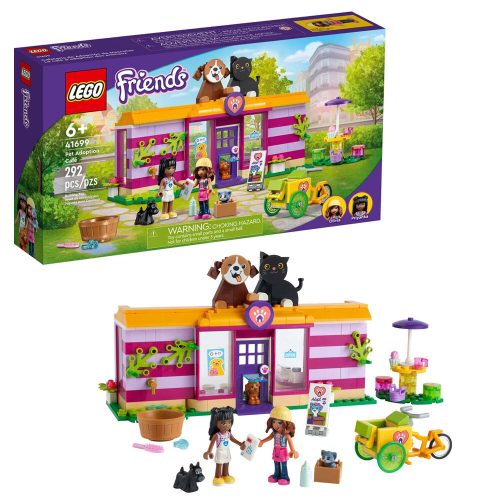 LEGO Friends Kisállat örökbefogadó kávézó 41699