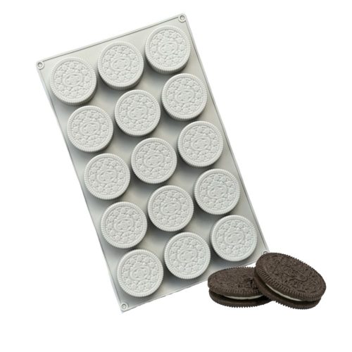 Oreo keksz szilikon forma 15 adag