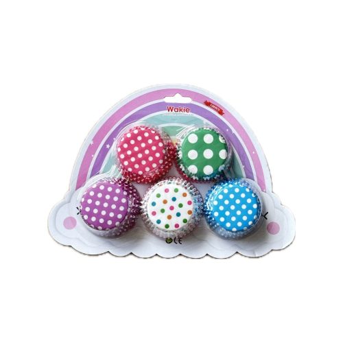 Pöttyös muffin papír 120 db