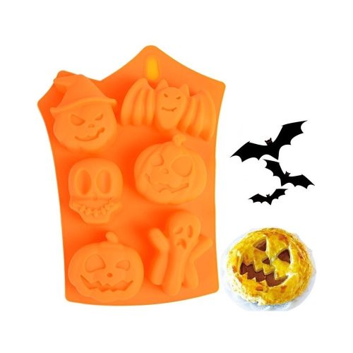 Szilikon Sütőforma - Halloween, 6 Részes