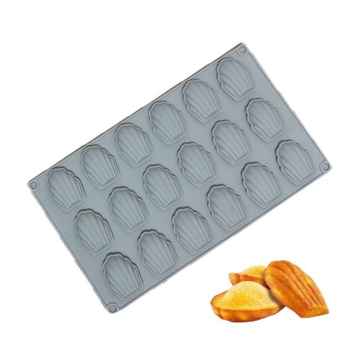 Mini madeleine szilikon sütőforma-18 részes