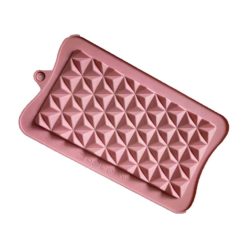 Szilikon táblás csokoládé forma-Mini Háromszögek