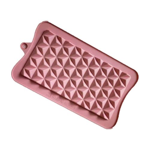 Szilikon táblás csokoládé forma-Mini Háromszögek