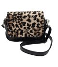 Jorita női leopárd mintás crossbody, oldaltáska