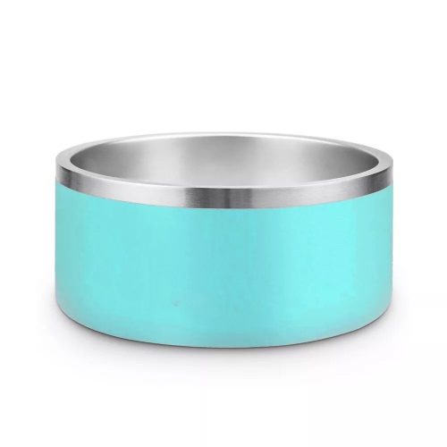 Kisállat speciális fém tál-18cm - Zöldeskék