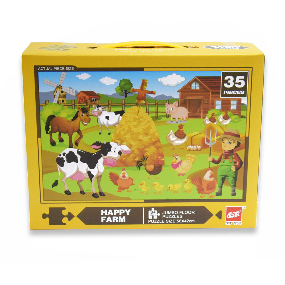 Puzzle gyerekeknek – A farmon / 35 darabos
