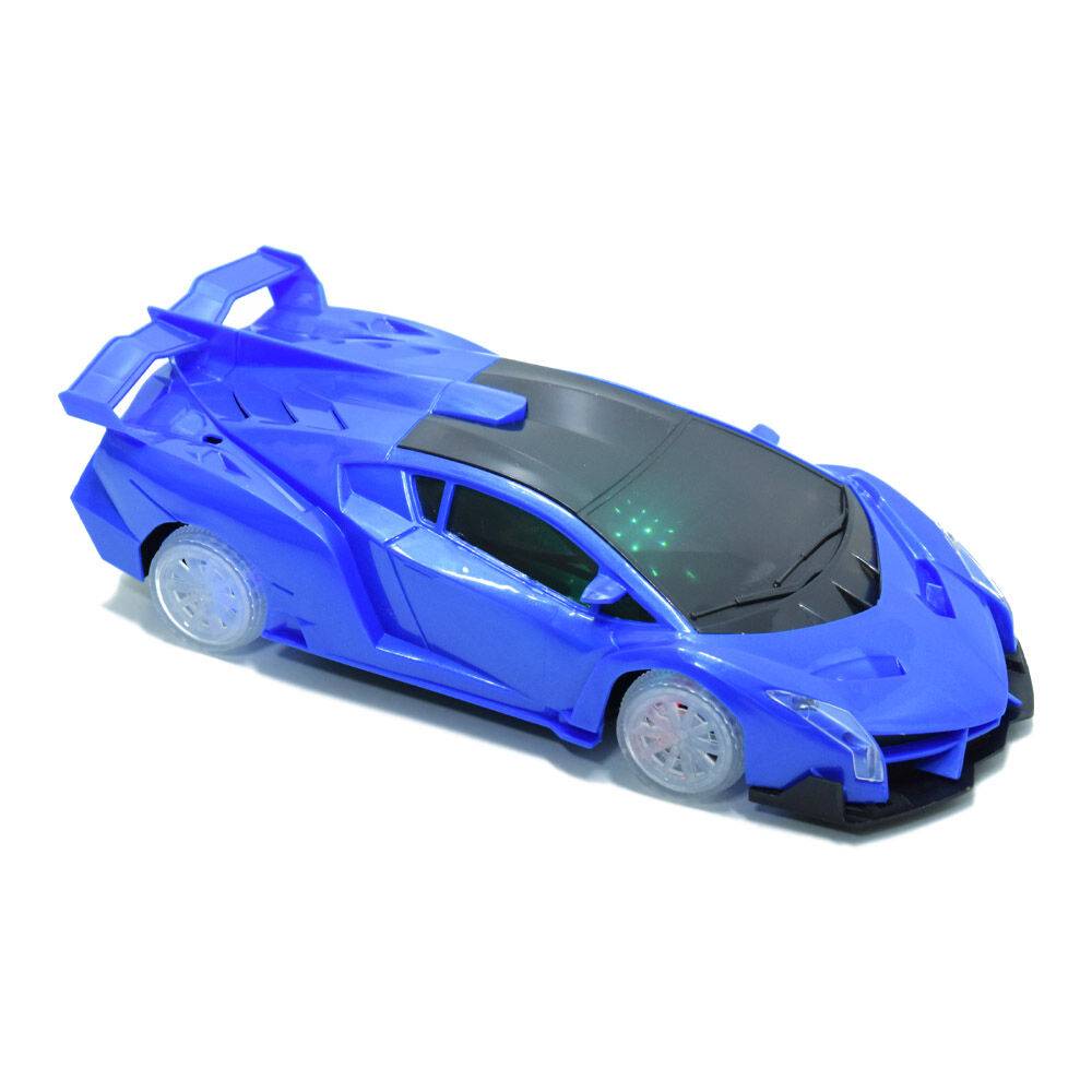 Távirányítós Famous Car sportautó vezeték nélküli távirányítóval, kék