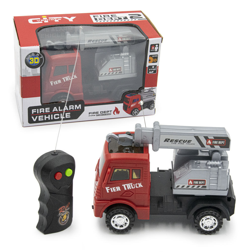 Tűzoltósági darus teherautó távirányítóval (HH131)
