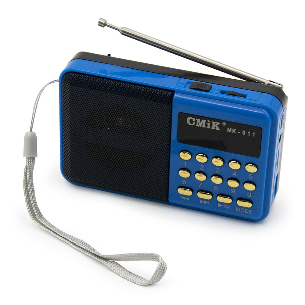 Mini antennás vezeték nélküli FM rádió, TF kártya támogatással