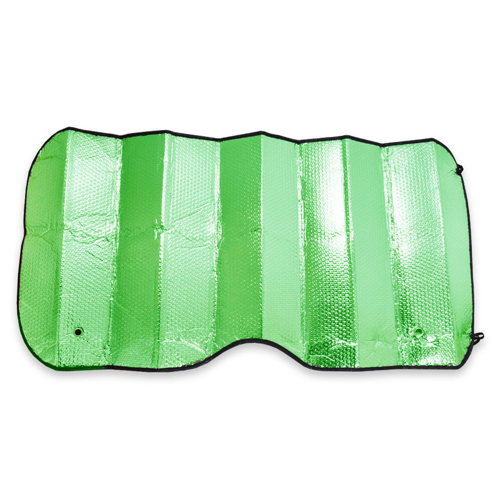 Szélvédőfólia és autós árnyékoló, napvédő - 140x70 cm / zöld