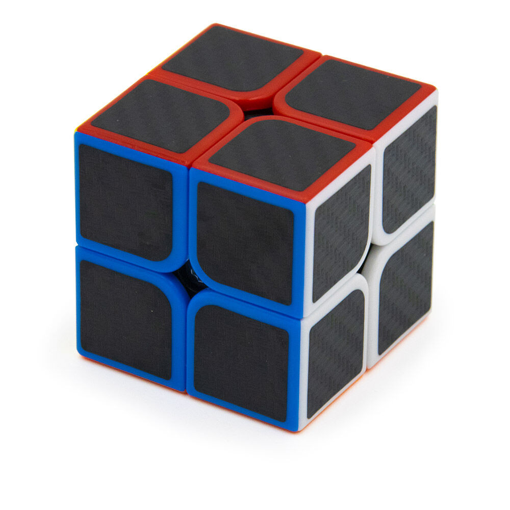 Rubik kocka készségfejlesztő játék, 2x2-es - fekete