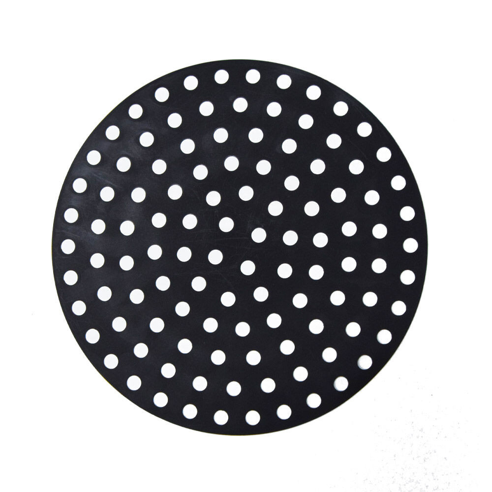 Konyhai hőálló szilikon alátét, csúszásmentes - 20x20 cm / fekete