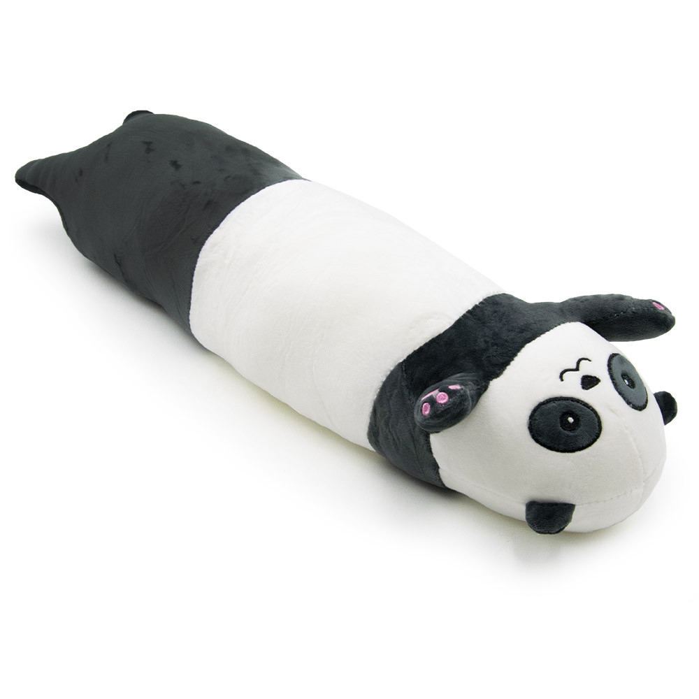 Hosszú plüss panda, 50 cm