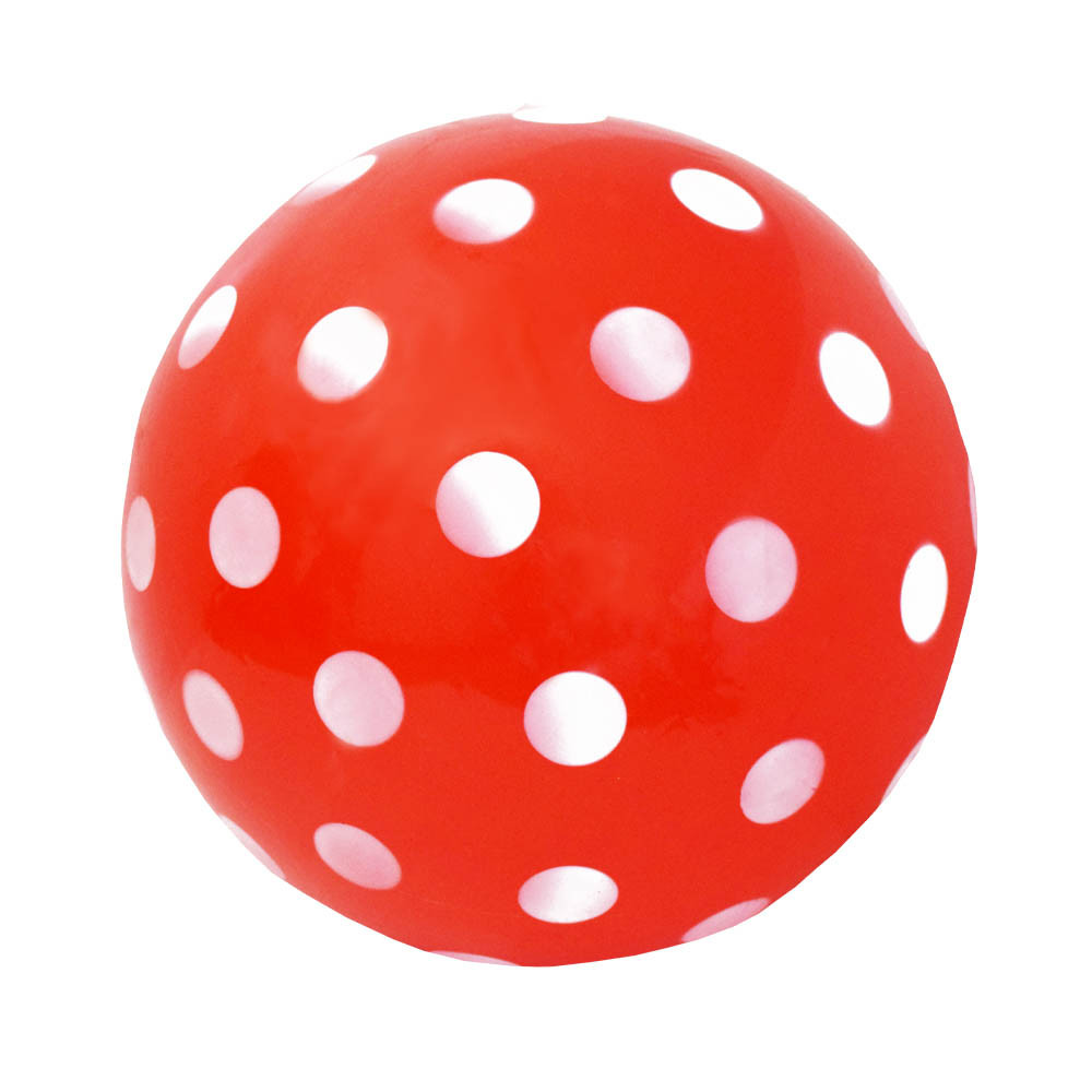 Nagy pöttyös labda / 40 cm - piros