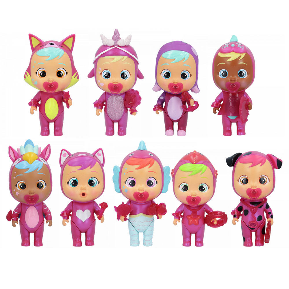 Cry Babies Magic Tears Pink játékbaba gyerekeknek, többféle